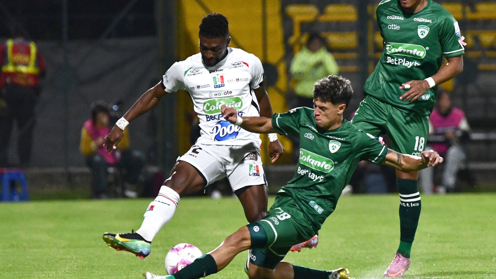 Once Caldas visitó a La Equidad