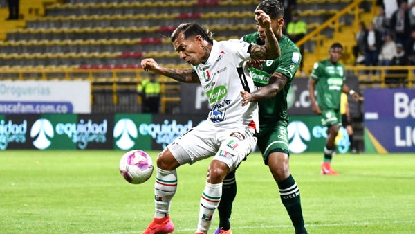 Once Caldas se perdió una inmejorable jugada de gol ante La Equidad