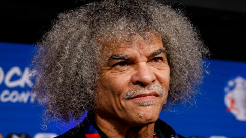 Carlos El Pibe Valderrama - AFP