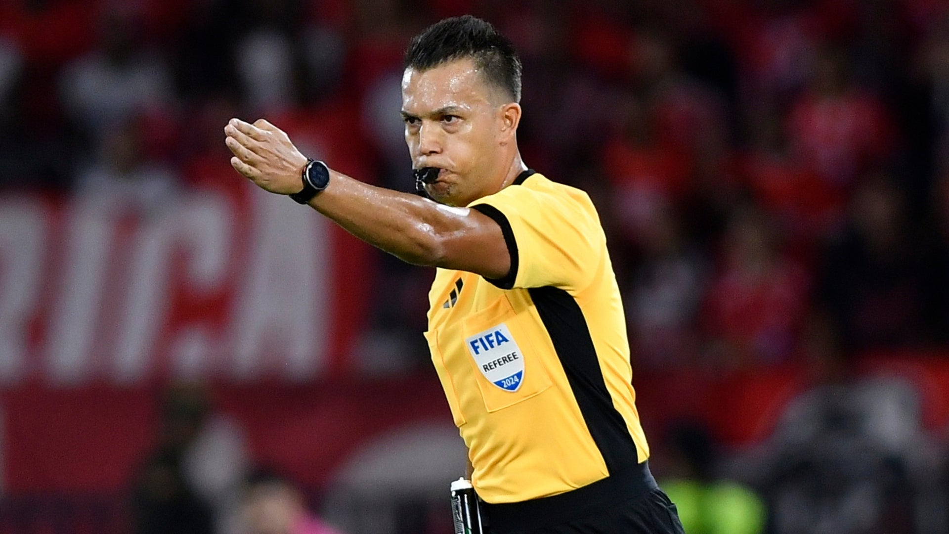 Nicolas Gallo, arbitro de la Liga BetPlay - VizzorImage