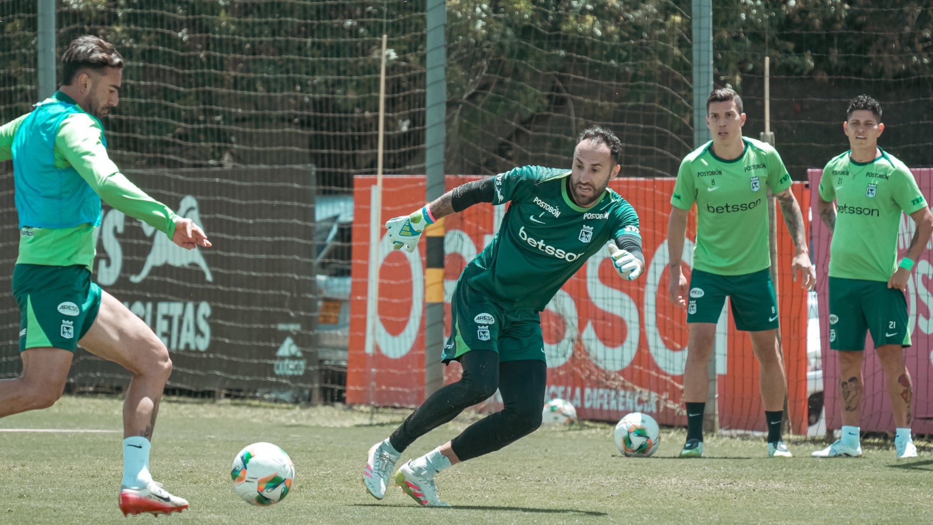 Nacional se prepara para enfrentar a Once Caldas