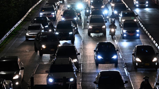 Vehiculos en carretera en Colombia - AFP