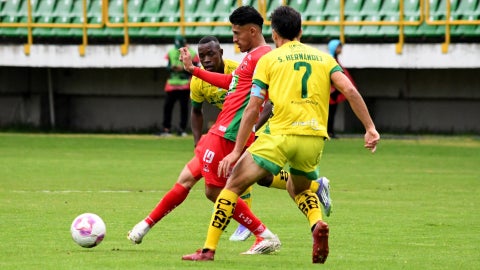 Huila se midió ante Patriotas