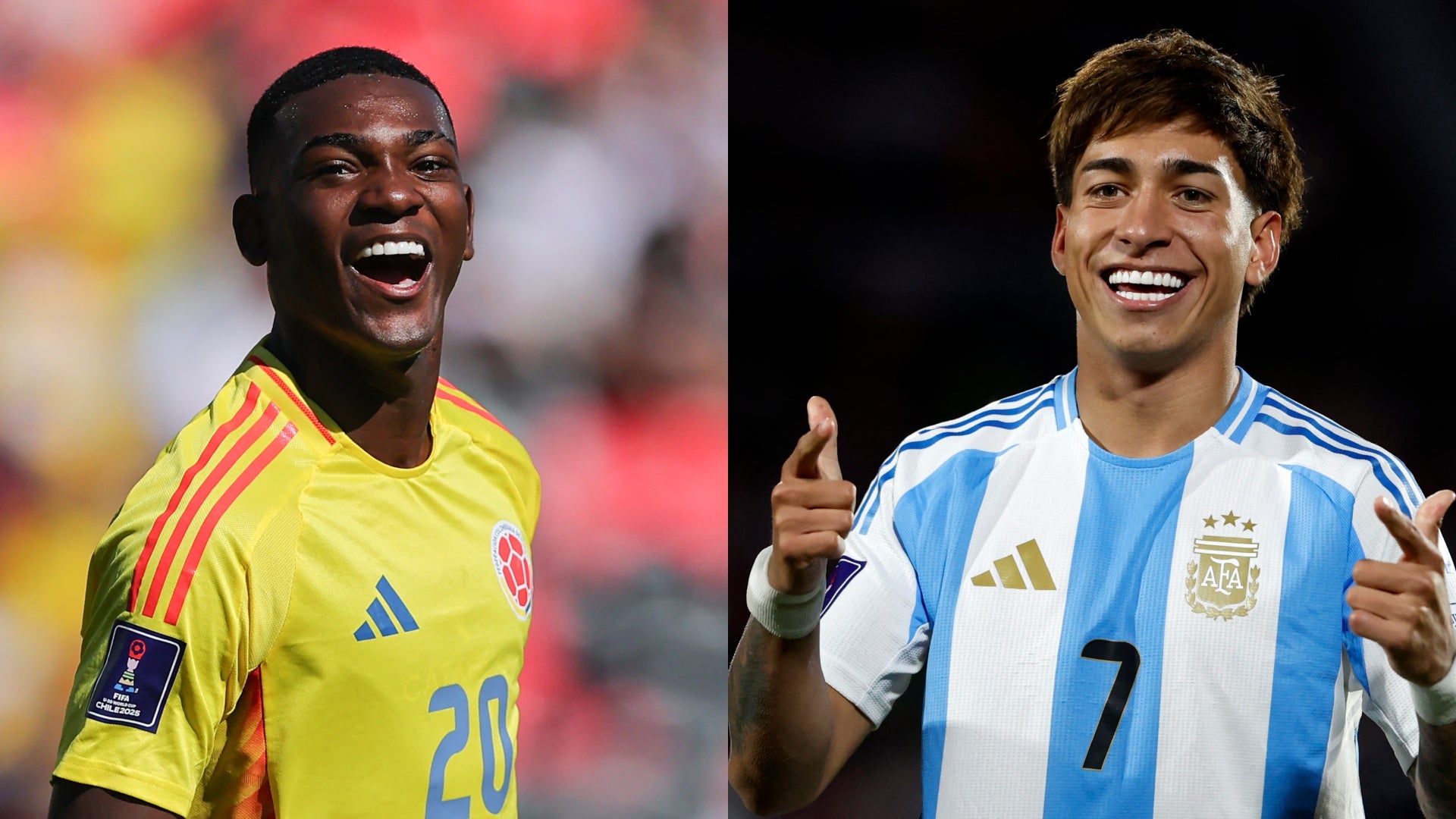 Mira el valor de las plantillas de Colombia vs. Argentina
