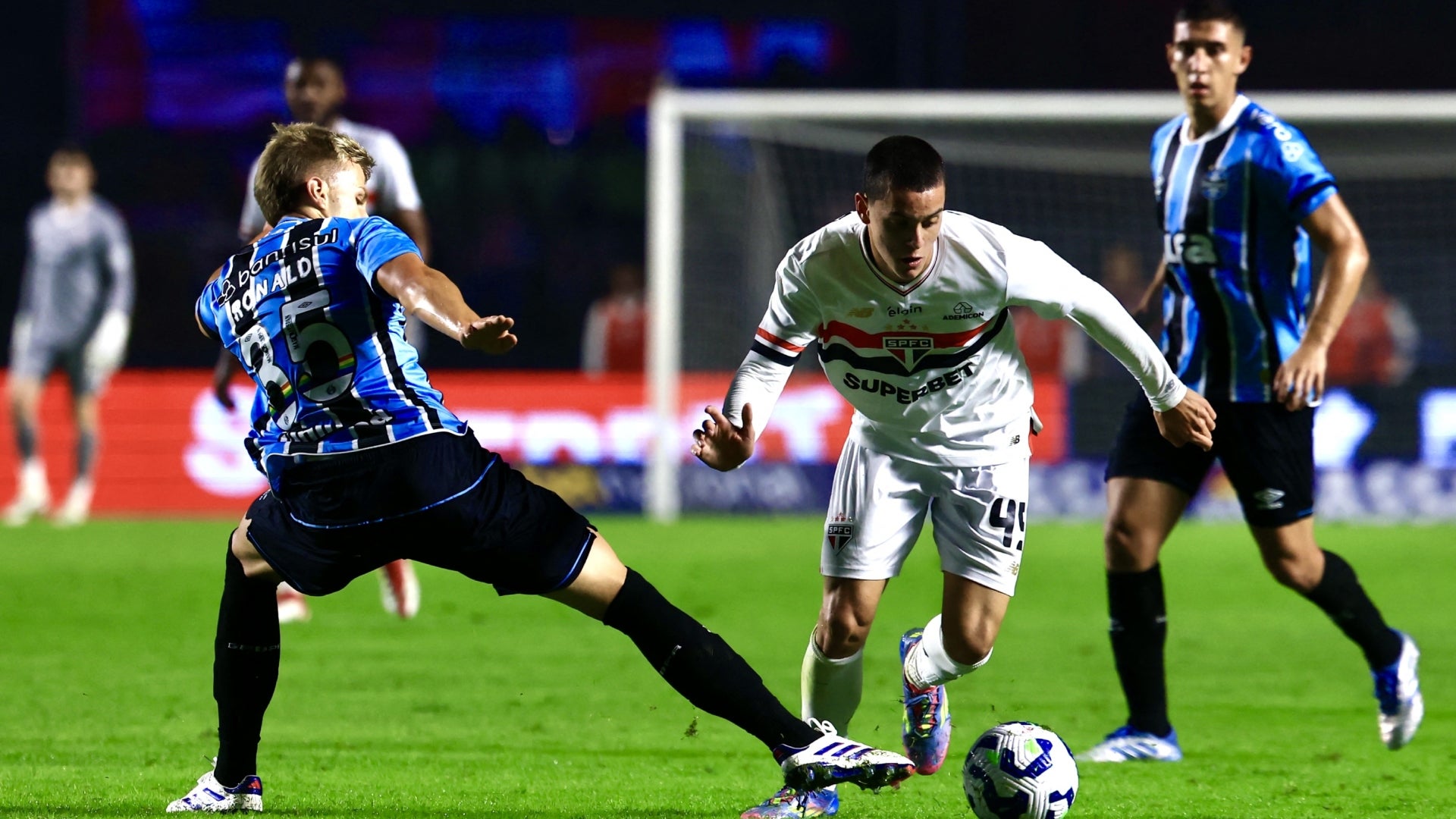 Gremio vs. Sao Paulo, debut del Brasileirao en Win Sports - AFP