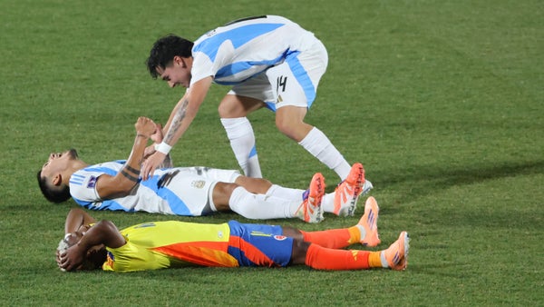 Polémica celebración de Argentina tras eliminar a Colombia del Mundial