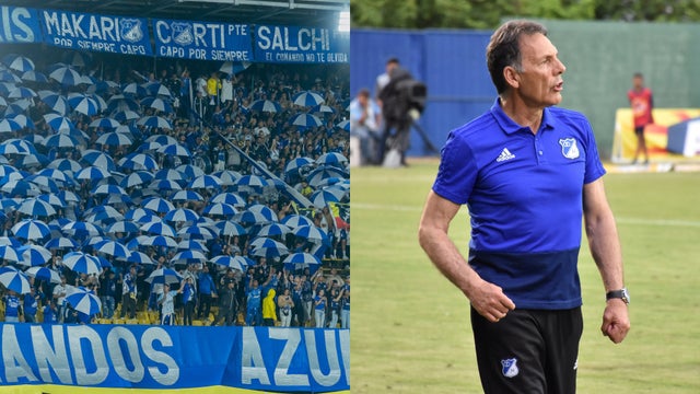 Hinchas de Millonarios no olvidan a Russo