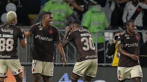 Vasco da Gama vencio 2-0 a Fluminense - AFP