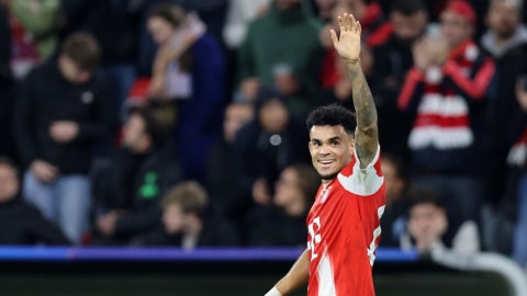 Luis Díaz marcó para Bayern Múnich