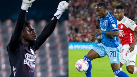 Asprilla le nego tres goles a Millonarios vs Santa Fe - VizzorImage