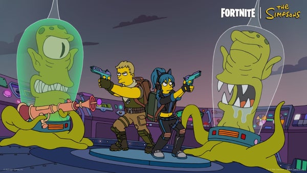 Los Simpson y Fortnite se unen en una gran colaboración