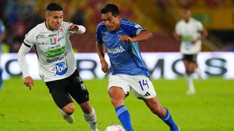 Millonarios y Once Caldas empataron en la Liga BetPlay