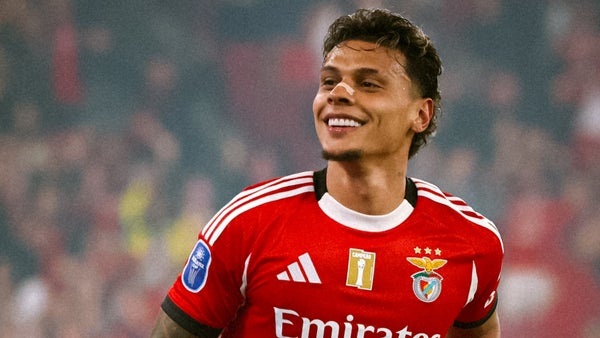 Richard Ríos dio asistencia de antología en goleada de Benfica