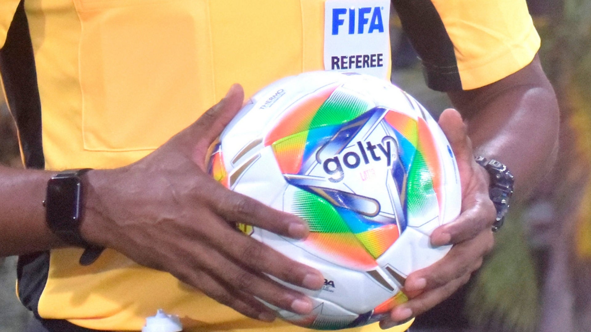Balon del FPC con arbitro FIFA - VizzorImage