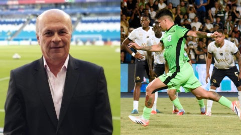 Carlos Antonio Vélez cuestionó el penalti