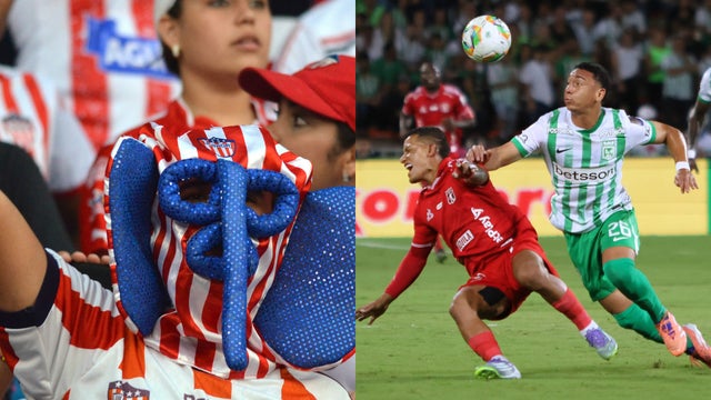 Junior celebró la derrota de América ante Nacional. / VizzorImage.