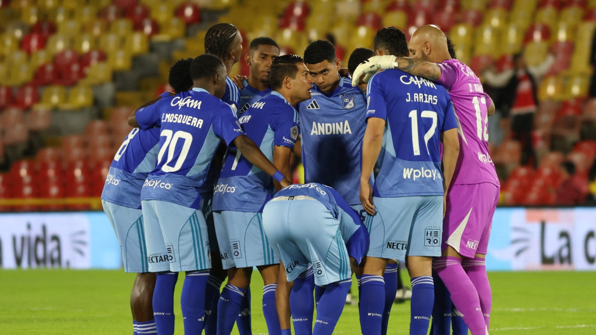 Millonarios buscaría reforzarse para el proximo semestre - AFP