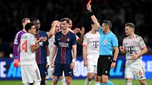 ¡Luis Díaz salvó a Bayern! Doblete ante PSG, pero una roja terminó su noche