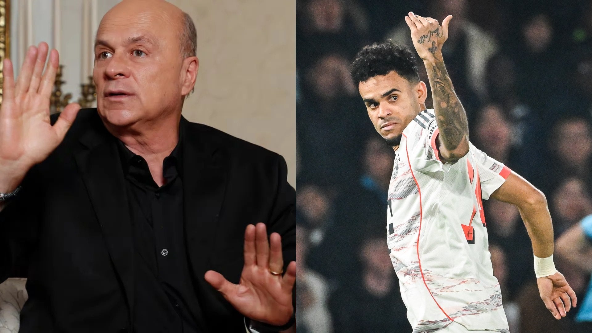 Carlos Antonio Vélez se pronunció sobre la roja de Luis Díaz