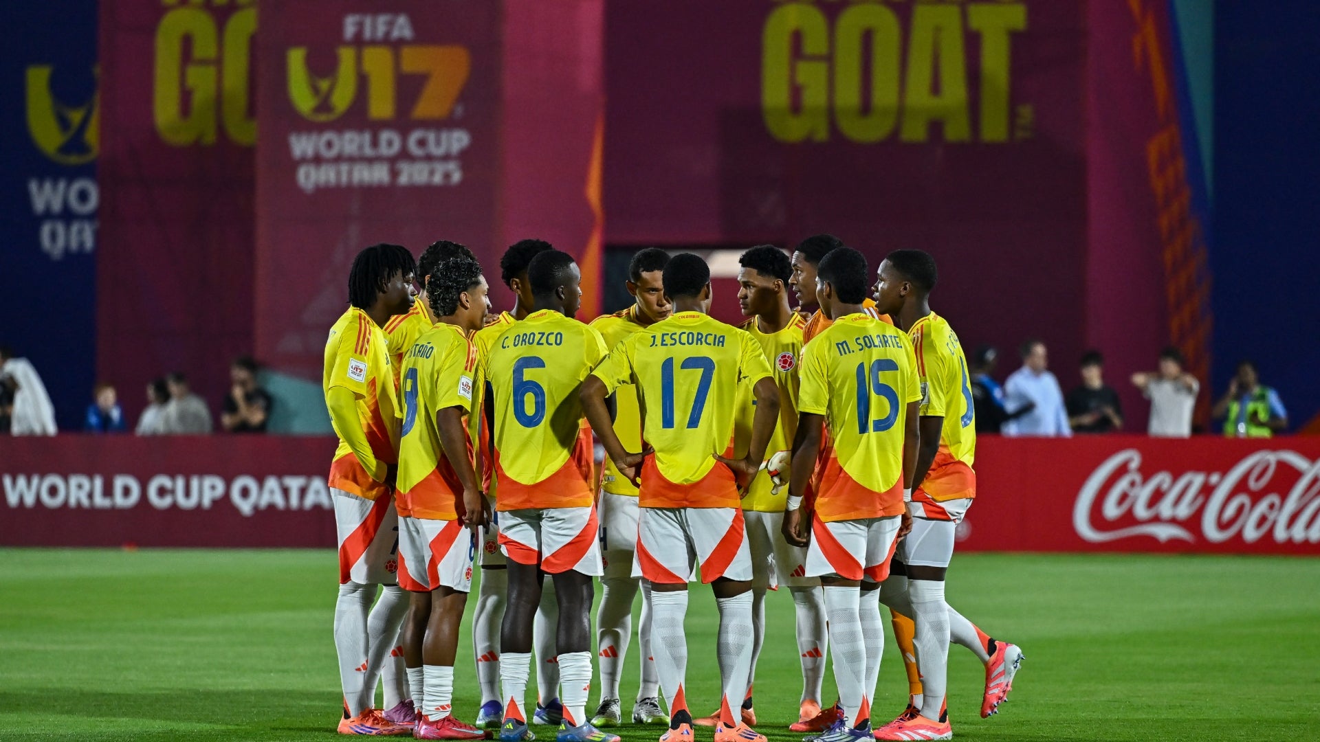 Seleccion Colombia en el Mundial Sub17 - AFP