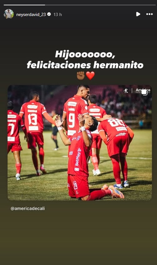 Mensaje de Néiser Villarreal 