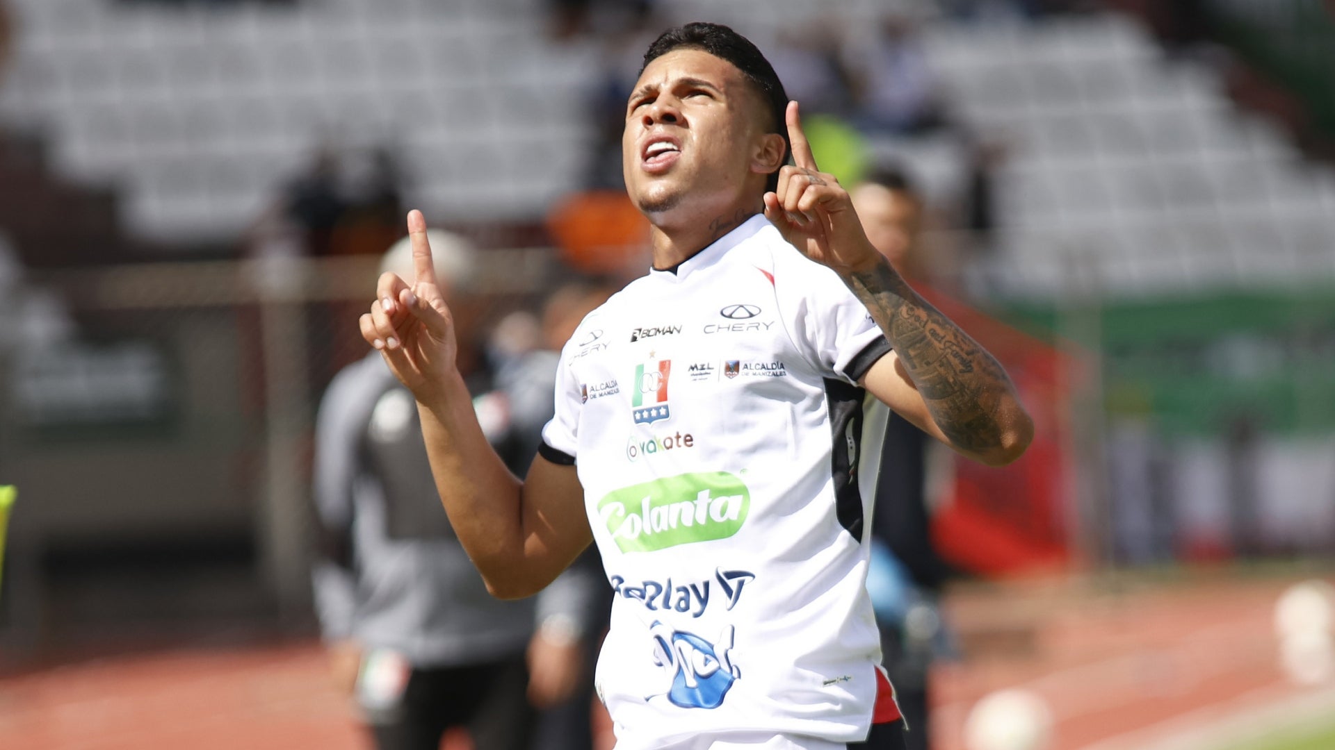 Mateo Zuleta marcó el gol del triunfo de Once Caldas vs. Pasto - VizzorImage