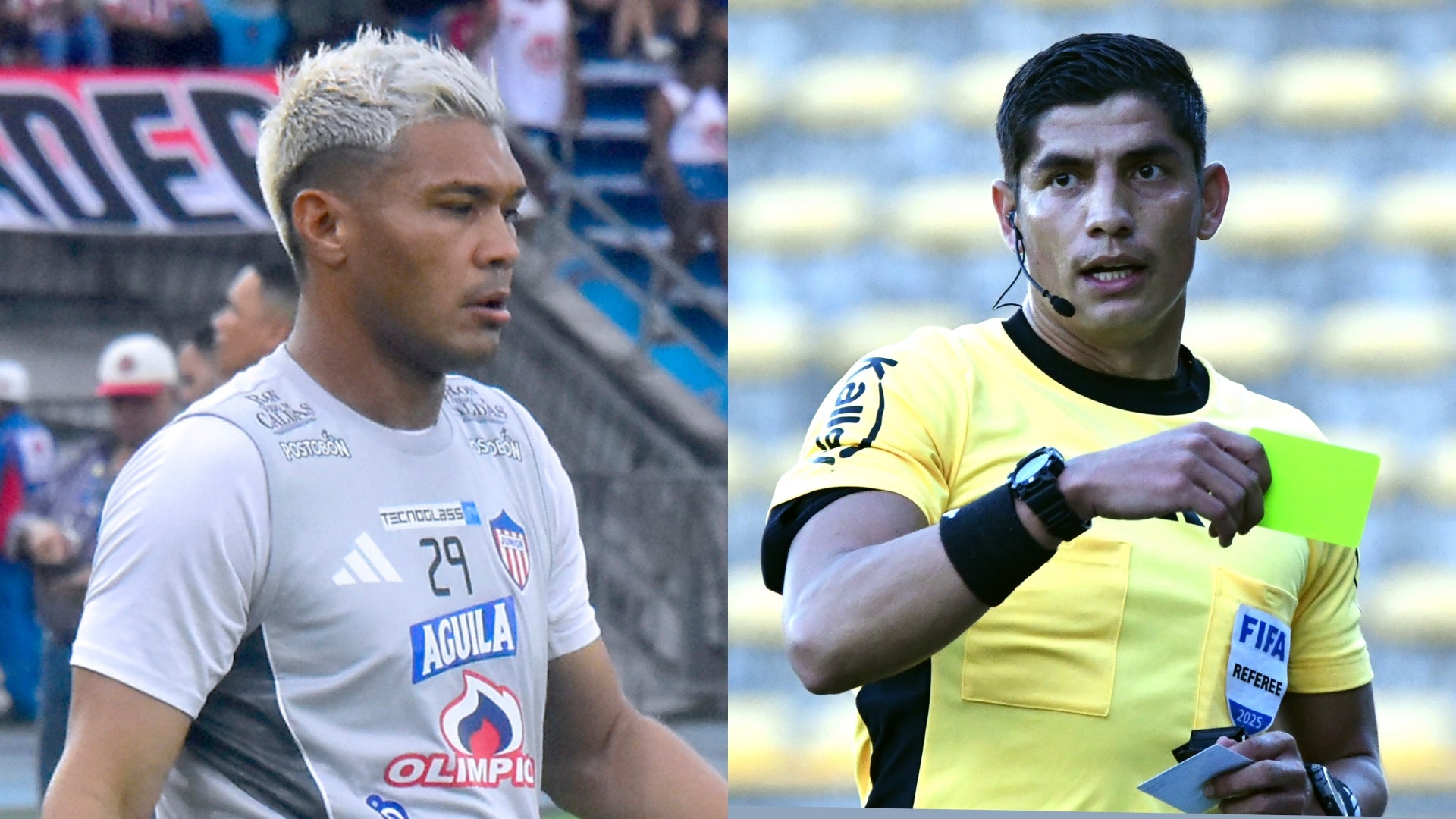 Teofilo Gutierrez tuvo un valioso gesto con el arbitro Jose Ortiz - VizzorImage