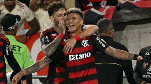 Jorge Carrascal anotó un nuevo gol con Flamengo