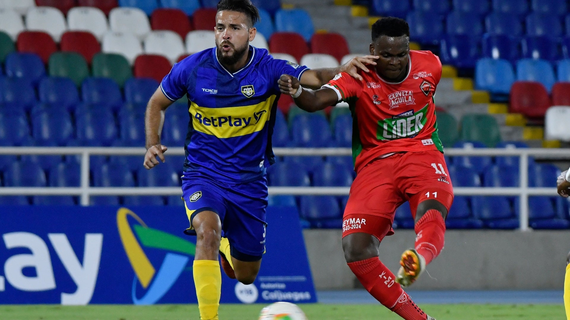 Patriotas se salvó del gol ante Boca de Cali