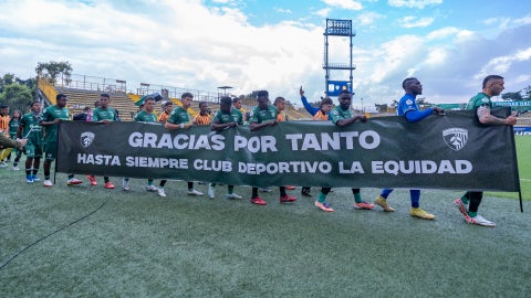 La Equidad se despide de la Liga BetPlay