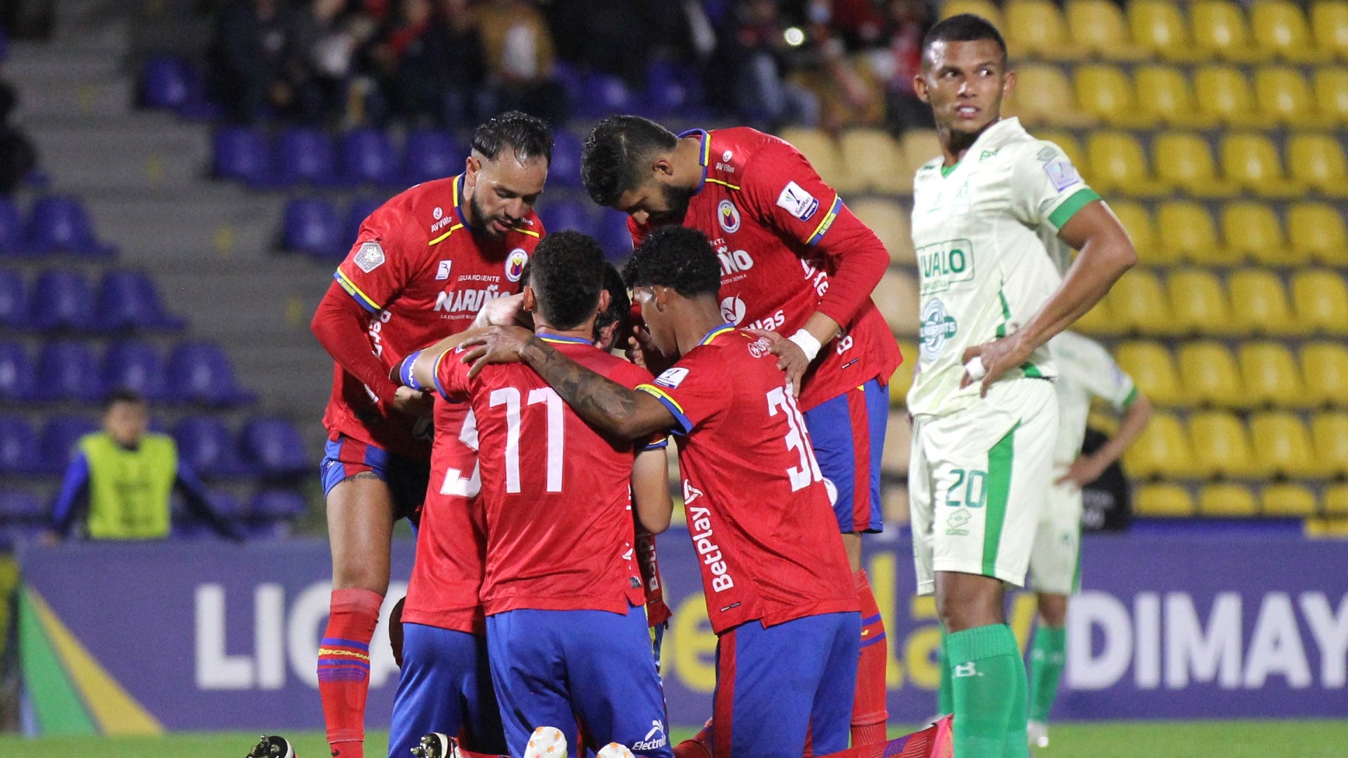 Pasto goleó a Bucaramanga en la fecha 20 - VizzorImage