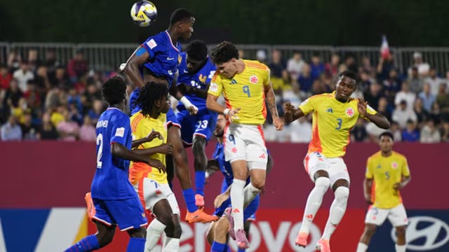 Colombia vs. Francia tuvo un inesperado y lamentable final _ foto_ AFP