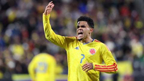 Luis Díaz falló una increíble oportunidad ante Australia