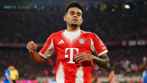 Luis Díaz fue elogiado por Bayern