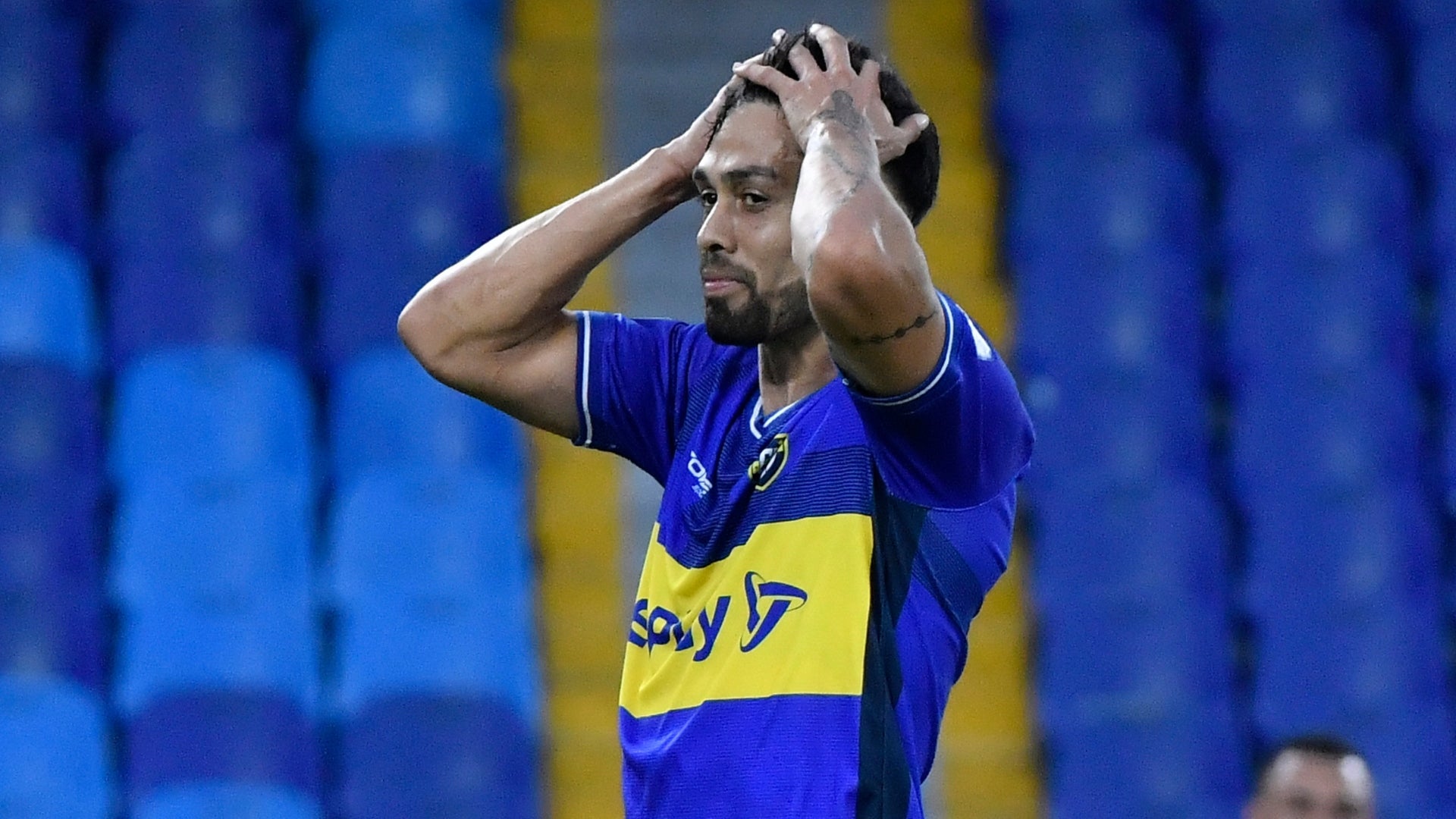 Rifle Andrade casi marca un golazo con Boca - VizzorImage