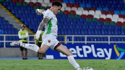 Atajada de Espitia en Real Cartagena vs Patriotas - VizzorImage