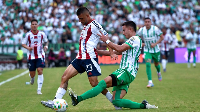 Nacional recibirá a Junior en Itagüi