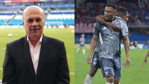 Carlos Antonio Vélez realizó un gran estudio sobre el gol de Junior ante América