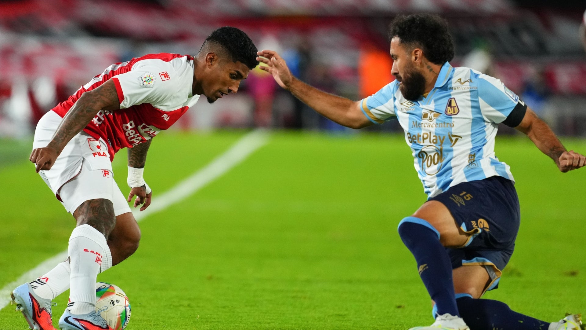 Harold Santiago Mosquera aseguró que se lesiono en Santa Fe - VizzorImage