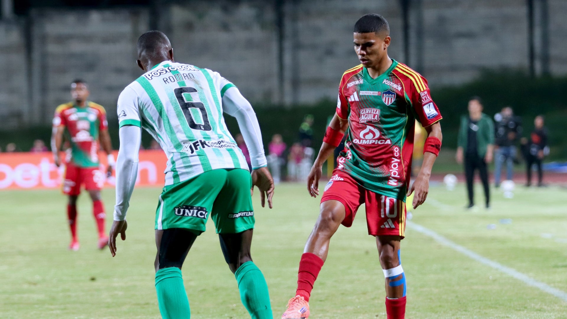 Empate entre Nacional y Junior