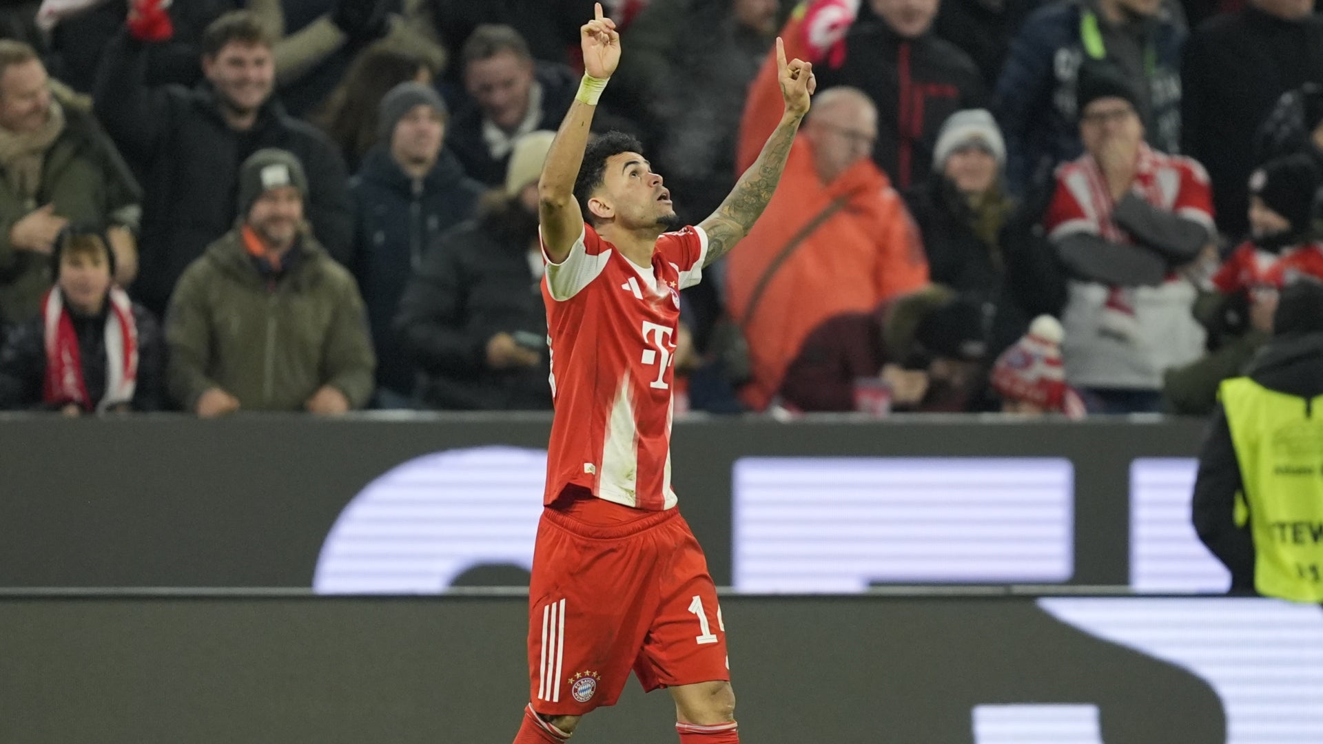 Luis Díaz anotó un gol agónico en la victoria de Bayern