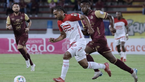 Santa Fe visitó a Tolima en Ibagué