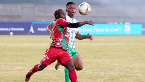 Así formarían Junior vs. Nacional