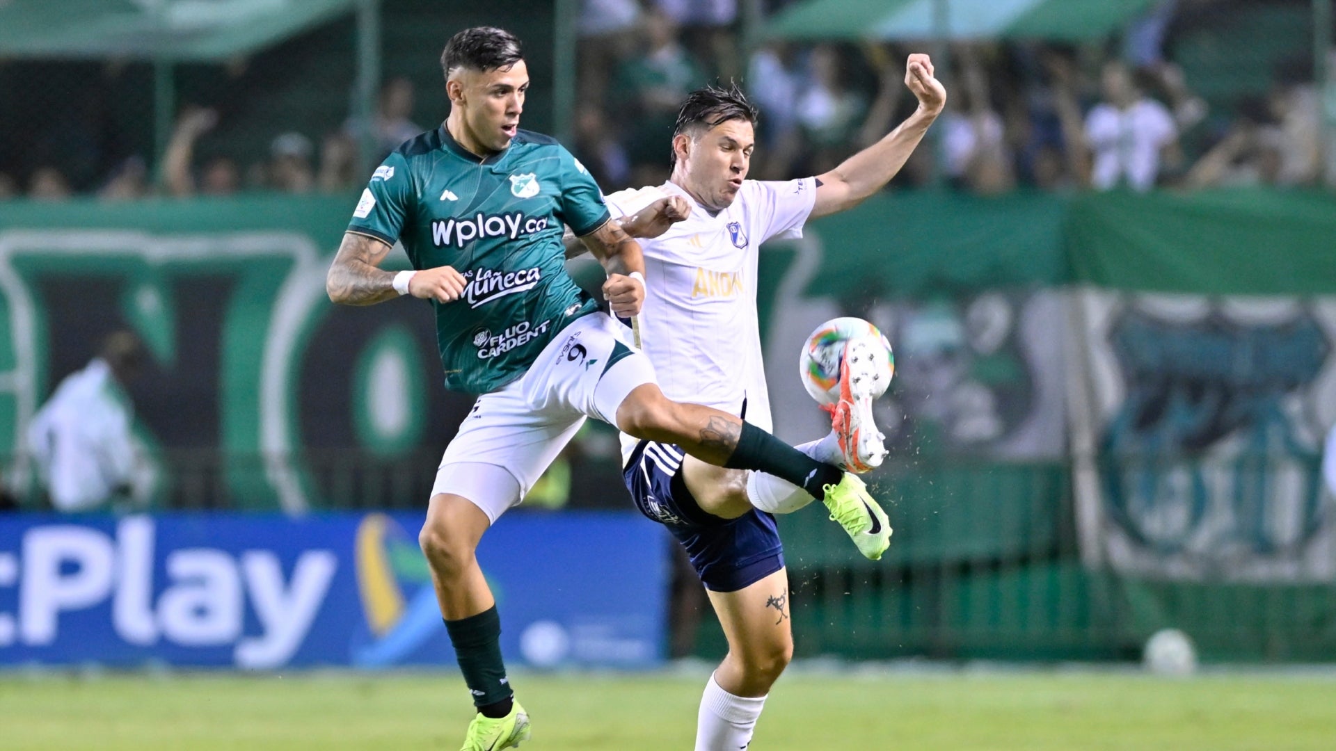 Deportivo Cali derrotó a Millonarios en Palmaseca