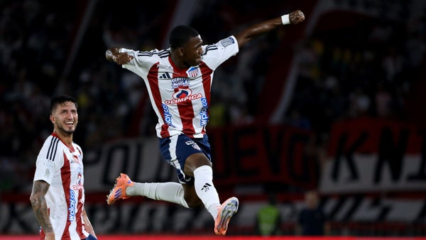 Nacional no se cuidó y Junior empató con gol de Joel Canchimbo