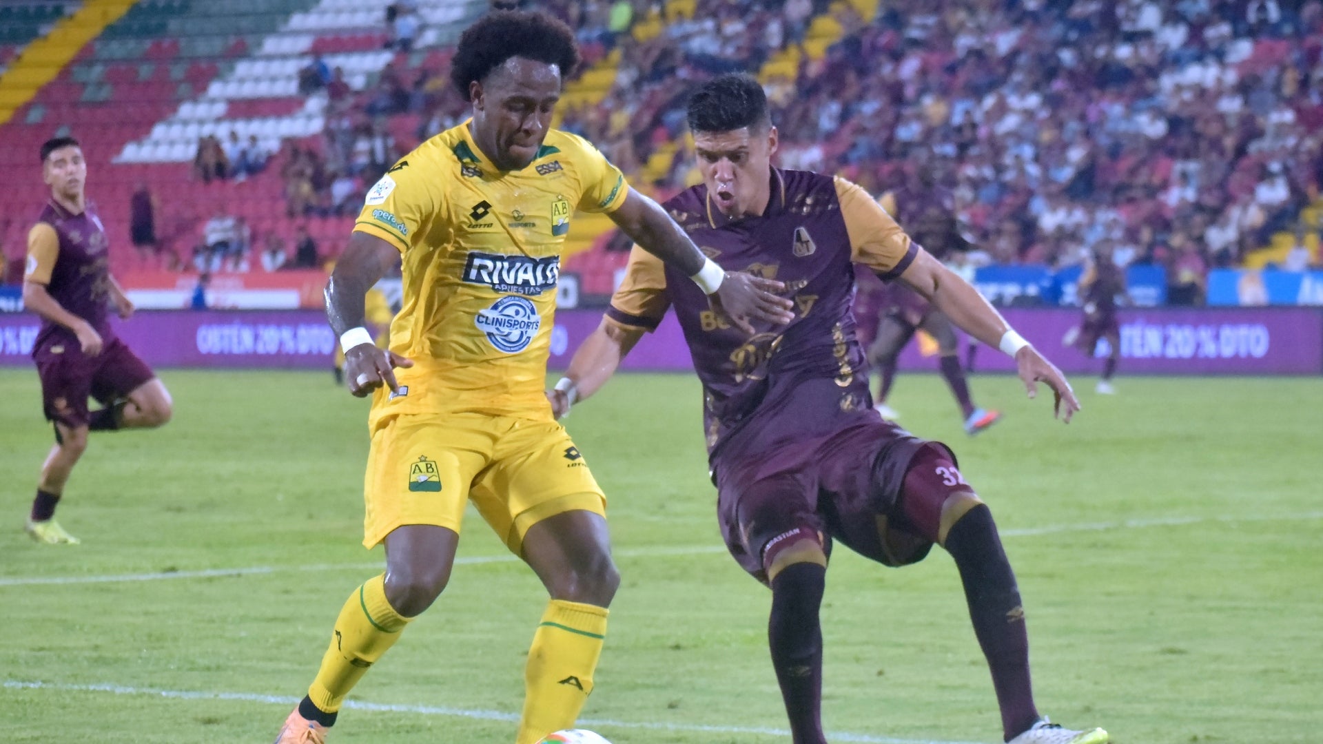 Bucaramanga vs Tolima, fecha 5 de cuadrangulares - VizzorImage