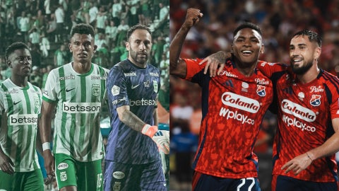 Convocados de Nacional y Medellín para el segundo clasico en cuadrangulares - @nacionalof_@DIM_Ofici