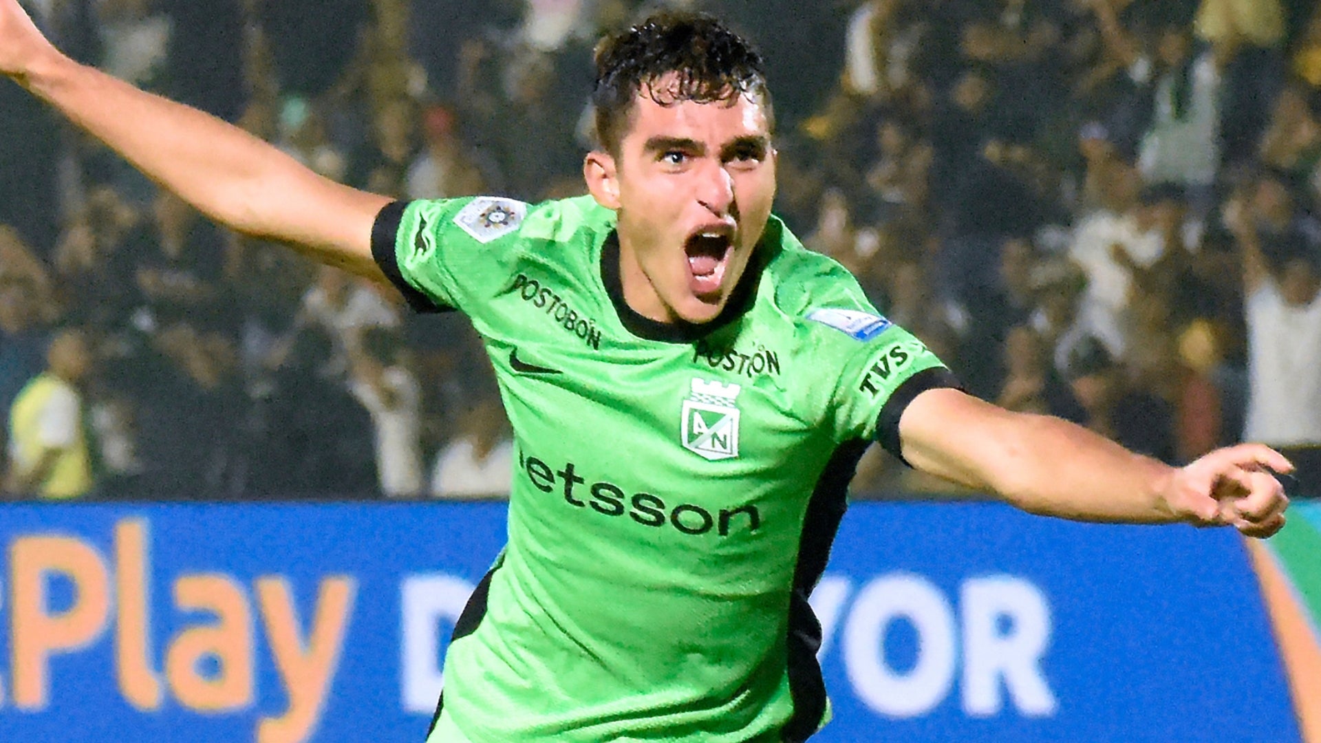 Juan Manuel Rengifo marco gol en Nacional vs Medellin - VizzorImage