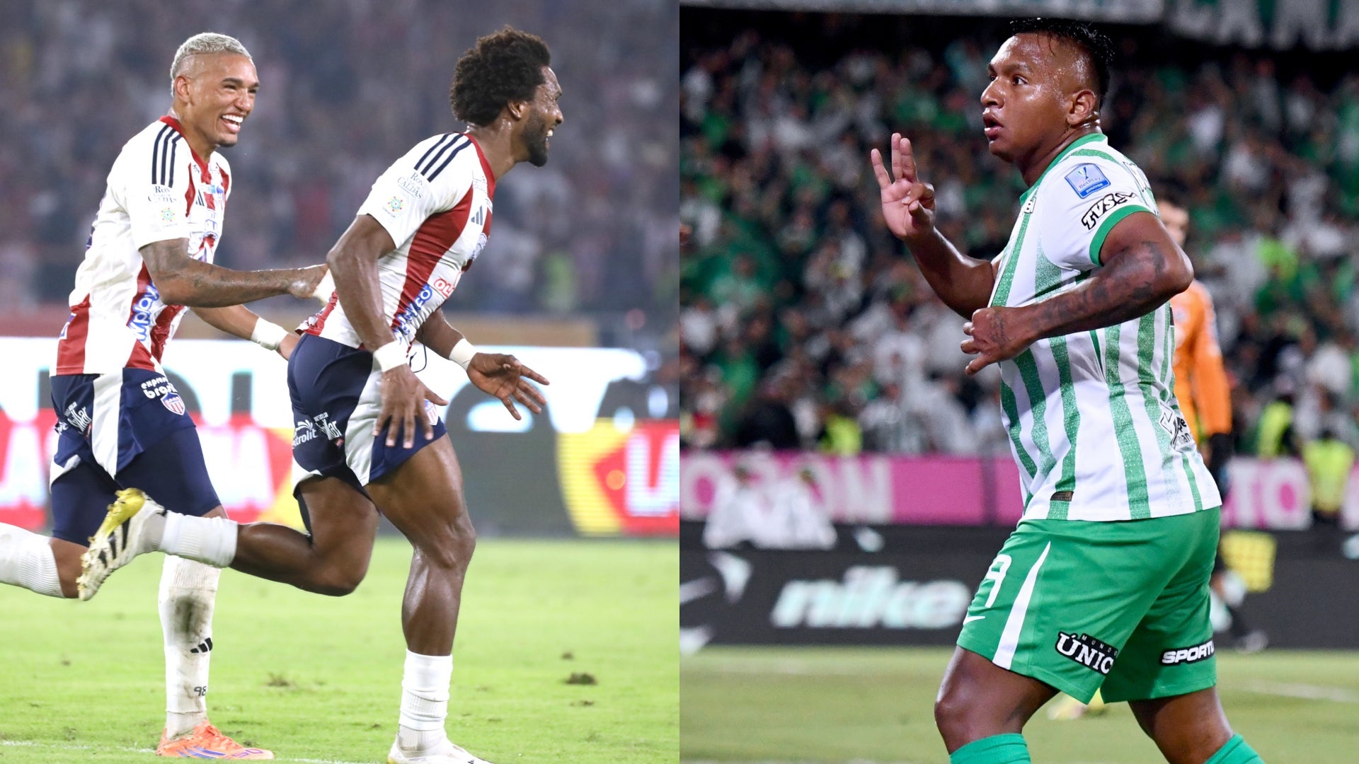 Junior y Nacional - reclasificación