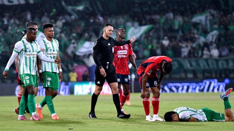 Dimayor sancionó a jugadores de Nacional y Medellín